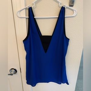 Express Blue Sleeveless Tank. XS. Like new.